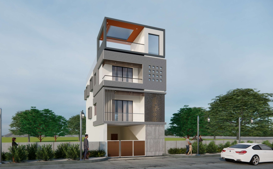 Krushna Manjari residential building in Pune
